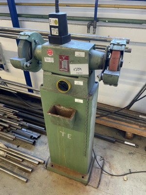 1 Doppelschleifbock Rema DS12/200 mit Untergestell
